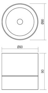 Redo 90628 - Spot LED de exterior SHAFT, 13W, 230V, IP65, maro