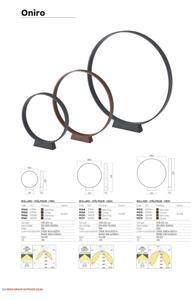 Redo 91067 - Lampă LED de exterior ONIRO, 15W, 230V, 49,5 cm, CRI 90, IP65, maro