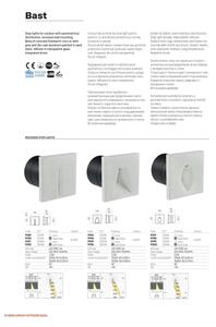Redo 91199 - Lampă de orientare LED pentru exterior BAST LED/2,5W/230V IP65 gri