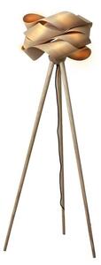Lampă de podea din lemn, 1xE27/60W/230V, lemn masiv/furnir/frasin