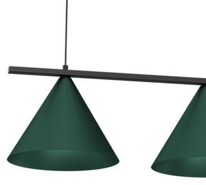 Lustră pe cablu CAPITAL 3xGX53/15W/230V, verde