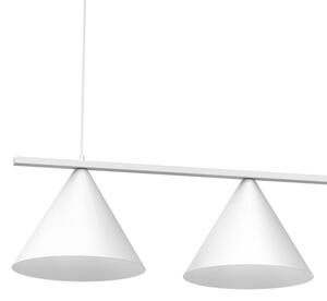 Lustră suspendată pe cablu CAPITAL 3xGX53/15W/230V albă