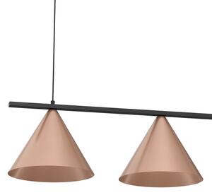 Suspensie pe cablu CAPITAL, 3x GX53, 15 W, 230 V, aur roz
