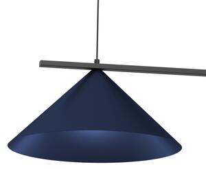 Lustră suspendată pe cablu CAPITAL 2xGX53/15W/230V, albastră