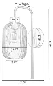 ONLI - Lampă de perete DOROTY 1xE27/15W/230V alamă