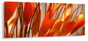 Tablou - Frunze înflorite (120x50 cm)