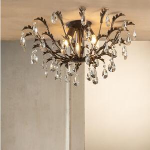 ONLI - Plafonieră TERESA 3xE14/6W/230V bronz