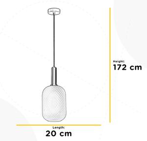 ONLI - Pendul pe cablu PIGNA 1xE27/15W/230V