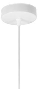 Lustră suspendată pe cablu BOHO 1xE27/60W/230V, diametru 40 cm, iută/crem