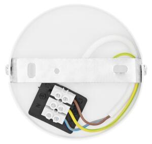 Plafonieră aplicată WENTA, 1xE27/60W/230V, diam. 50 cm, bej/auriu