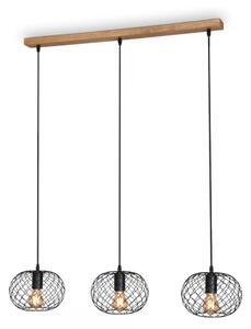 Brilo 4037-035 - Lustră WINKI cu cablu 3xE27/40W/230V