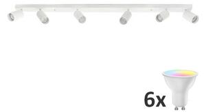 Spot LED RGBW ANGIE 6xGU10/6,5W/230V alb