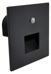 Brilagi Lampă LED de scară JACK cu senzor, 3W, 230V, 3000/4000/6500K, negru