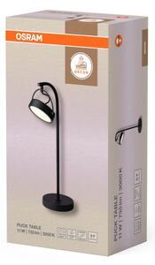 Osram - Lampă de masă LED DECOR PUCK LED/11W/230V neagră