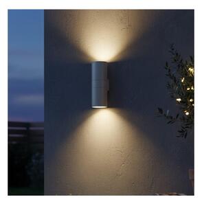 Ideal Lux - Aplica de exterior GUN, 1xE27/60W/230V, 31 cm, IP54, gri