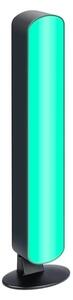 Grundig - Lampă de birou LED RGBW dimabilă, 0,7 W / 5 V, neagră, cu telecomandă