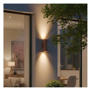 Ideal Lux - Aplică de exterior GUN, 1xE27/60W/230V, 31 cm, IP54, maro