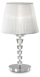 Ideal Lux - Lampă de masă cu cristale PEGASO 1xE27/60W/230V crom lucios