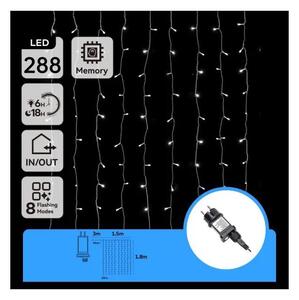 Aigostar - Ghirlandă LED de Crăciun pentru exterior 288xLED/3,6W/230V 1,5x1,8m IP44 alb rece