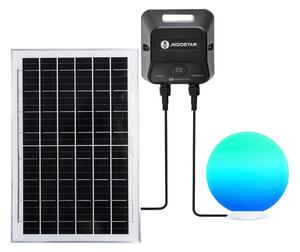 Aigostar-LED Lampă LED RGB dimabilă de exterior MESH, 35W/3,7V, 4000mAh, 2700-6500K, IP65, diam. 50 cm
