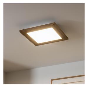 Plafonieră LED Brilagi SLIMFRAME WOOD LED/25W/230V 34x34 cm maro