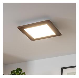 Plafonieră LED Brilagi SLIMFRAME WOOD LED/25W/230V 34x34 cm maro închis