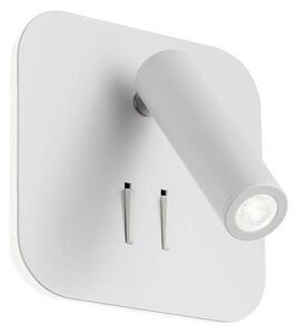 Redo 01-1491 - Aplică de perete QUDA LED/6W/230V + LED/3W CRI 90 albă