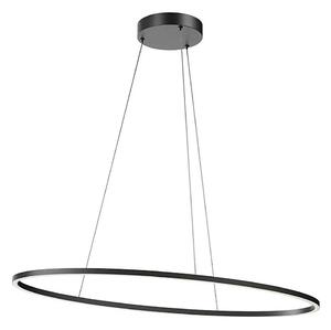 Redo 01-3339 - Pendul LED LEO, reglabil, 48W/230V, negru