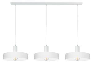 Lustră cu cablu ARCANE 3xE27/60W/230V alb