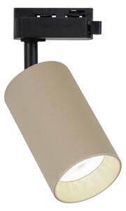Spot pentru șină monofazată PIPE 1xGU10/10W/230V bej