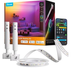 Govee - Bandă LED RGBICWW suspendată LED/36W/24V 4m Skyline Matter Wi-Fi