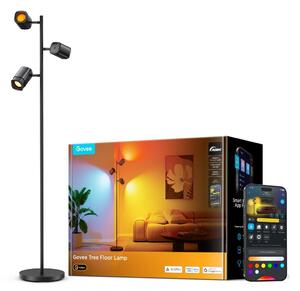 Govee - Lampă de podea LED dimmabilă TREE MATTER RGBICWW/48W/230V Wi-Fi