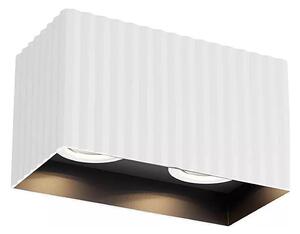 Redo 01-3410 - Spot DELPHI 2xGU10/7W/230V 16,1x8,1 cm alb