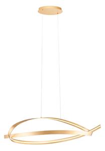Redo 01-3616 - Lustru suspendat LED reglabil pe cablu IMPULS LED/38W/230V, auriu