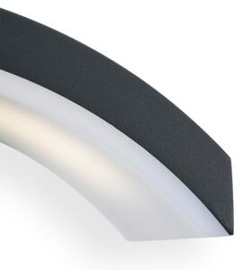 Aplică LED de exterior cu senzor Brilagi ARCELO LED/8W/230V IP54