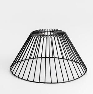 Abajur universal CURITIBA, diametru 30 cm, negru