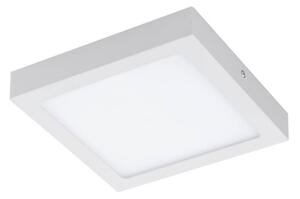 Eglo 33316 - Plafonieră LED RGBW dimabilă FUEVA-C LED/15,6W/230V 22,5x22,5cm alb