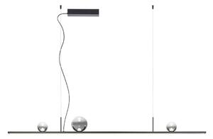 Redo 01-4302 - Lustru LED reglabil pe cablu DUNE LED/48W/230V negru/fumuriu