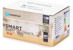 Set de 6 becuri LED dimabile GU10/6,5W/230V 2700-6500K Wi-Fi - Aigostar