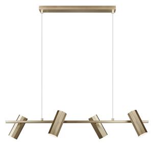 Nordlux - ALANIS lustră suspendată pe cablu 4xGU10/15W/230V alamă