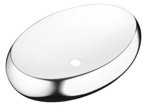 Invena Fresco lavoar 59x41 cm ovale de blat luciu CE-31-001
