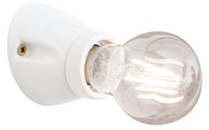 Orion - Aplica de perete FROST 1xE27/60W/230V albă