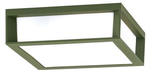 Orion - Corp de iluminat exterior HENRY 2xE27/15W/230V 26x26 cm IP44 verde