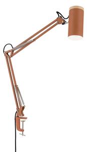 Orion GILI - Lampă de birou cu clemă, 1xE27/40W/230V, culoare cărămizie