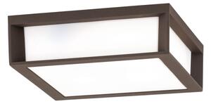 Orion - Corp de iluminat exterior HENRY 2xE27/15W/230V 26x26 cm IP44 maro
