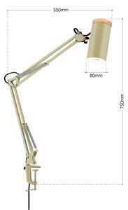 Orion - Lampă de birou cu clemă GILI, 1xE27/40W/230V, verde