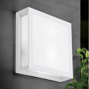 Orion - Lampă de exterior HENRY 2xE27/15W/230V 26x26 cm IP44 alb