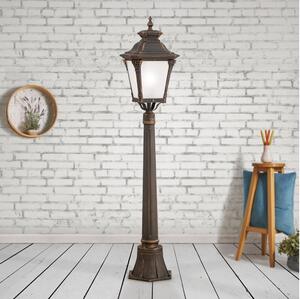 Orion - Lampă de exterior AIKO 1xE27/60W/230V 115 cm IP23 bronz/patină