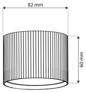 Brilagi - LED Spot aplicat STRIPY 1xGX53/15W/230V negru