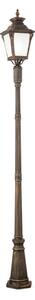 Orion - Lampă de exterior AIKO 1xE27/60W/230V 240 cm IP23 bronz/patină
